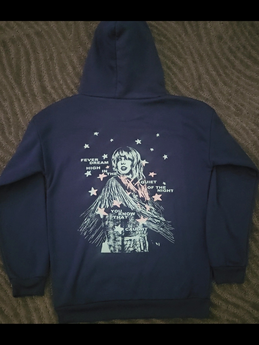 Taylor Swift Navy Blue Logo Hoodie - Picture 5 of 16